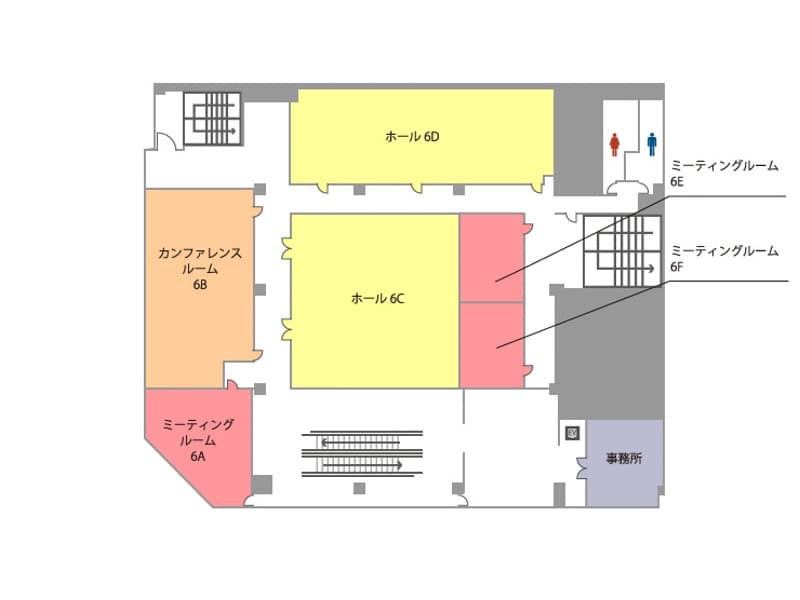 6階 フロア図