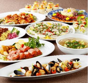 宴会7000円プラン料理