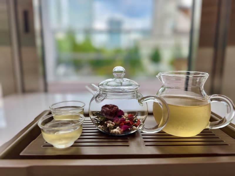 薬膳茶の急須や茶杯