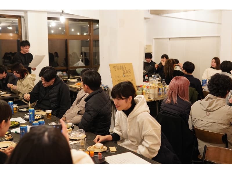 研修旅行のワンシーン