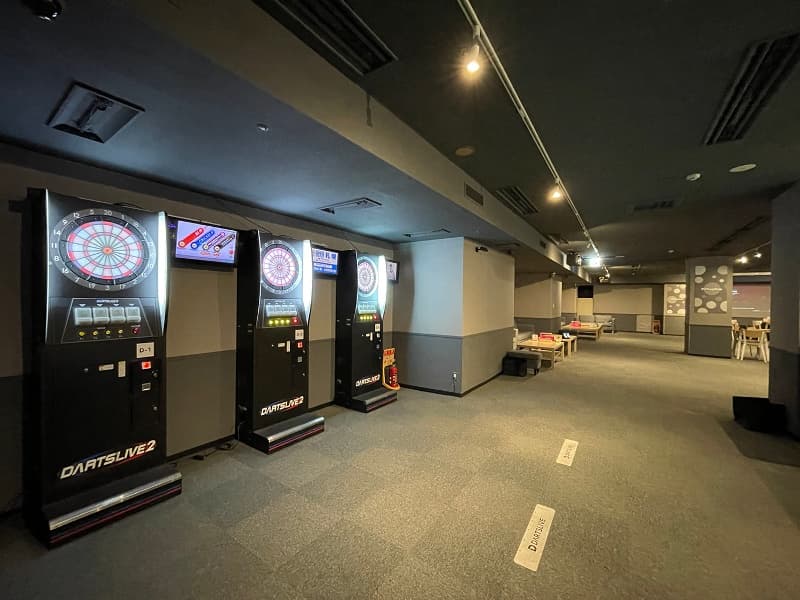 ダーツスペース
ダーツ３台