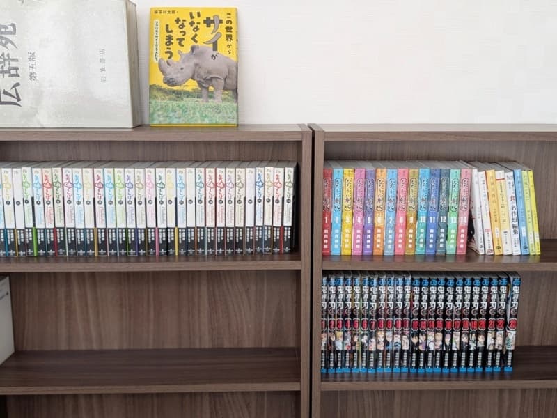 漫画を読みながらゆったりとお過ごしいただけます。