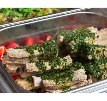 シェフが無添加で味にこだわった料理