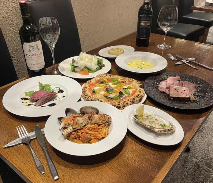 [原価率50%]北海道を届けるために本気で挑むプレミアムコース　10,000円お食事のみのコース