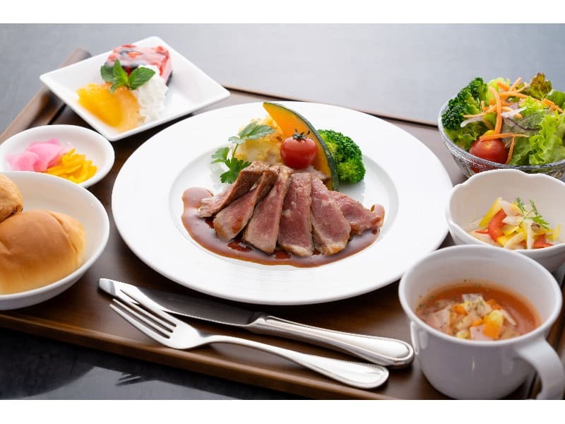 夕食例