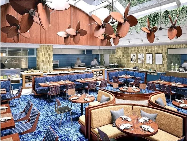 MAIN DINING｜ビュッフェスタイルで沖縄の旬を楽しめる