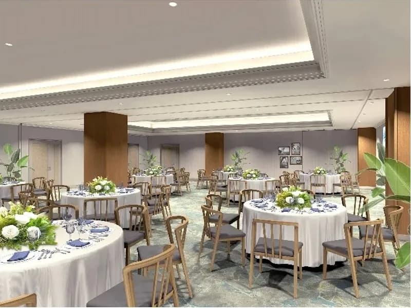 THE PORT ROOM（6F）着席~80名様 会議や懇親会や展示会など多目的に。 土曜日、日曜日、祝日もご予約可能で利用用途が幅広い会場。