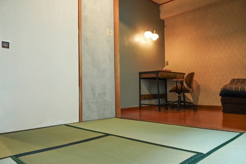 落ち着いて休める個室。