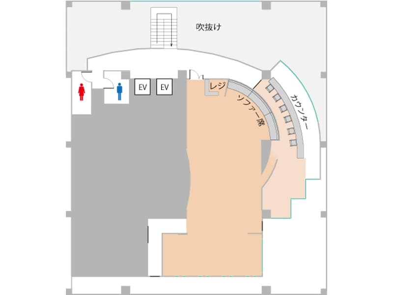 2階　TKPバンケット サンレモ　
貸切利用可能。
お問合せ下さい。