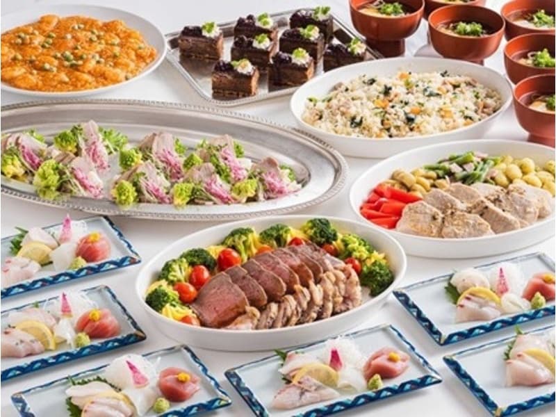 秋の美食 宴会プラン
ご宴会プラン【フードコース　7,000円】（和洋中 折衷料理 or 中国料理 or 洋食料理）