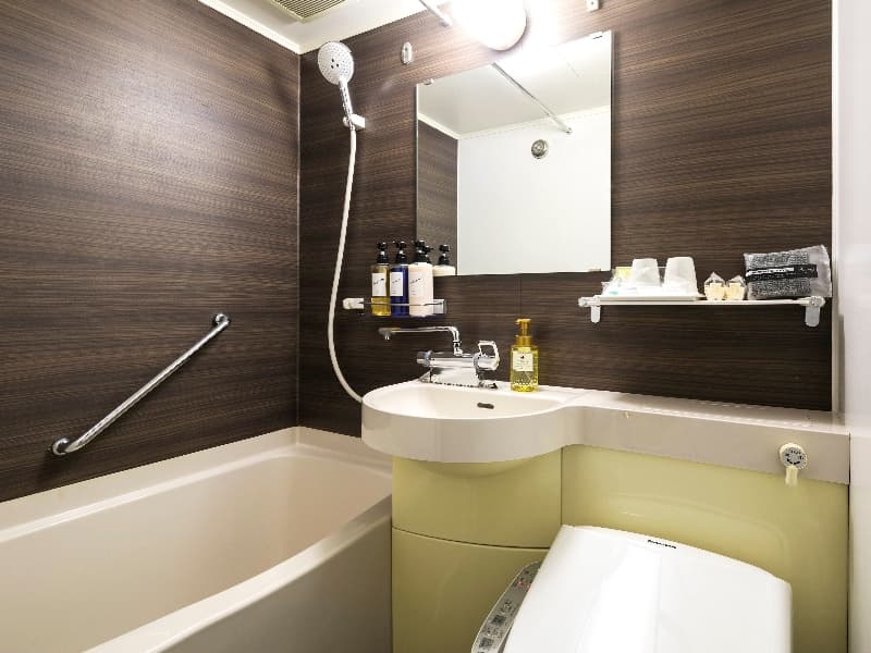＜客室＞ユニットバス　全室ウォシュレット機能付トイレ完備