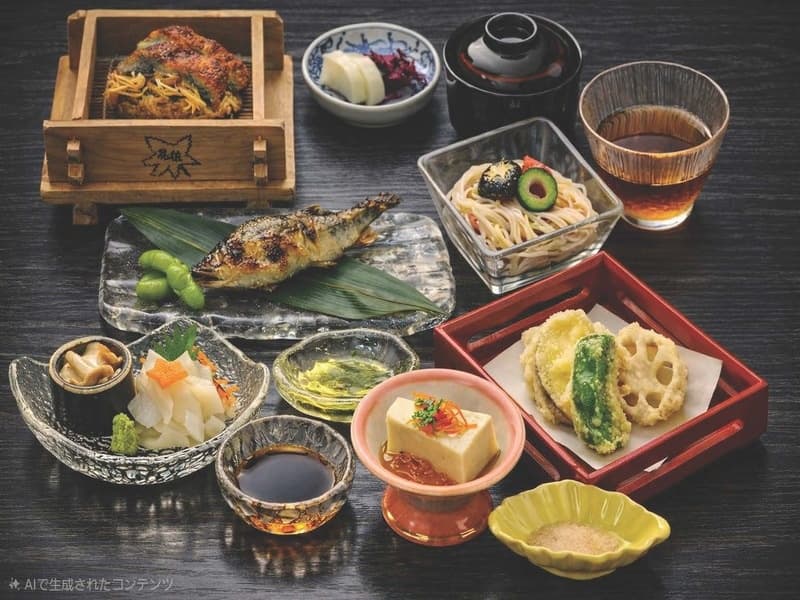 【お料理：夏限定（6月～8月）】
川風