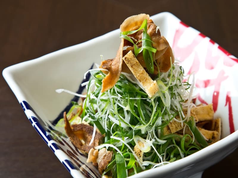 料理一例 ～九条葱をふんだんに使ったサラダ～