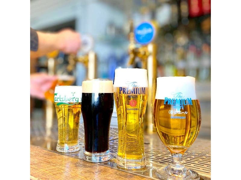 ドリンクはセルフサービスで飲み放題！