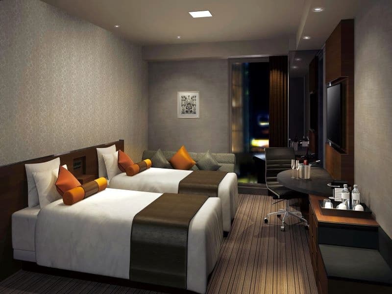 スタイリッシュなしつらえでトレインビューやシティビューが快適なSTAYを演出。
ソファベッドを完備
