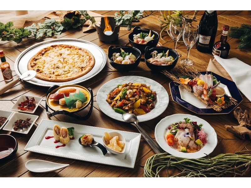 お料理満喫！ベーシックコース《90分飲み放題付き》