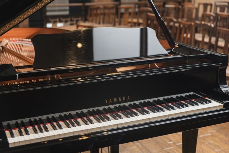 2Fダイアナにはグランドピアノ（YAMAHA C-6)を常設。ピアノ使用料は会場費に含まれております。