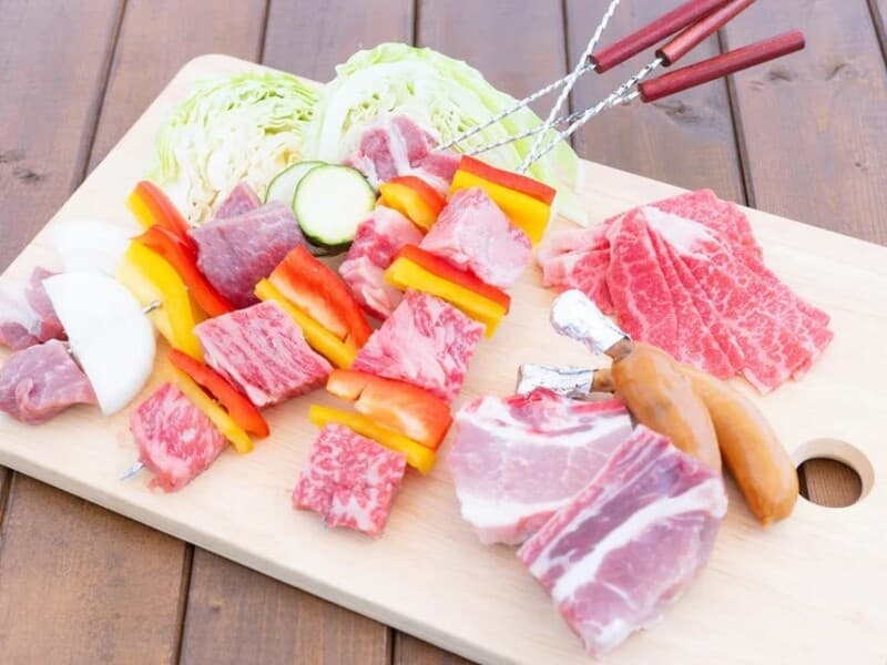 BBQをお楽しみくださいませ。