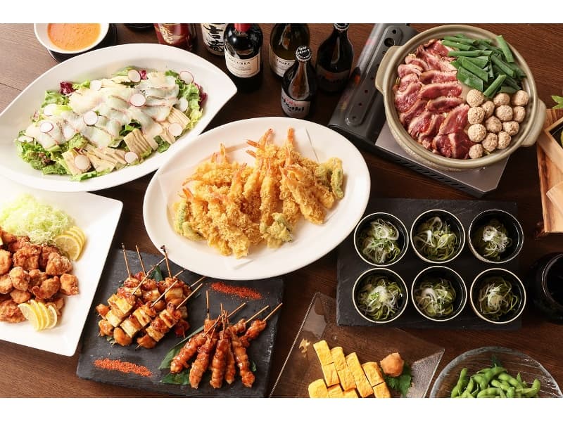 秋の大皿盛りプラン！2時間飲み放題付プラン
