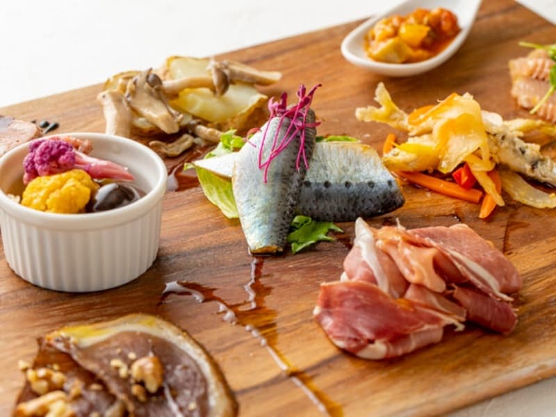 千葉県産の食材にこだわった料理