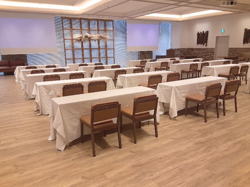 勉強会、講演会などの利用も多いです！