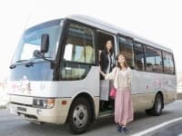 送迎バス　宿泊者は加太駅まで無料送迎