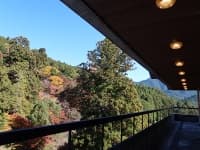 【紅葉の間】ベランダに出ていただくことも可能です。