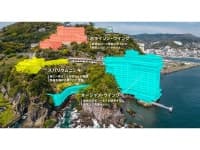 断崖上に広がるスケール感あるリゾート施設として、宿泊・会議・懇親会・温泉をワンストップでご利用いただけます。
複数棟構成により、用途に応じたゾーニングがしやすい点も特徴です。