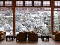 冬の庭園。
四季折々の庭園をお楽しみいただけます。