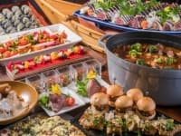 【ビュッフェ（例）】
和食・洋食・中華から選べるコースや、飲み放題付きのパーティープランなど、用途に応じて柔軟に対応可能です。