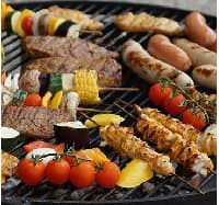 テラスでＢＢＱが出来ます。