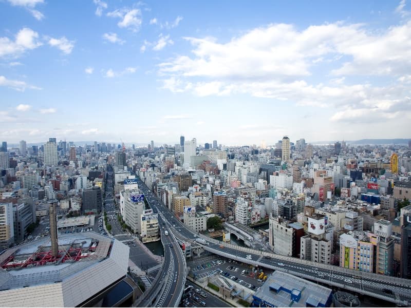 会場からの景色