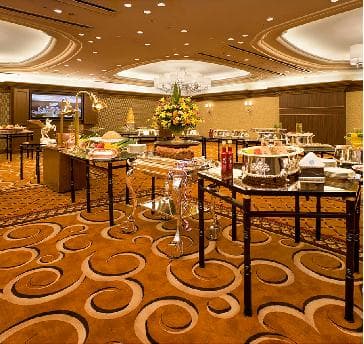 ■桂の間（立食レイアウトイメージ）
正餐最大100名様