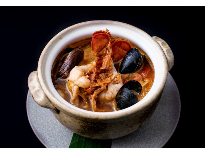 魚介のうまみがたっぷり入ったお料理の数々。