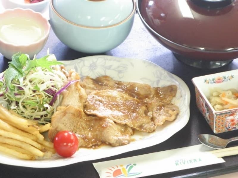 阿波とん豚しょうが焼き定食