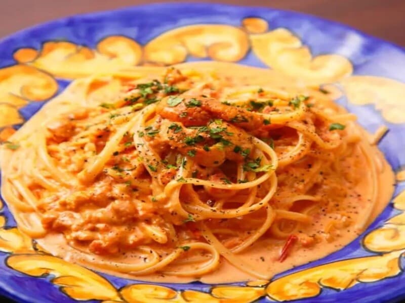 うにクリームパスタ