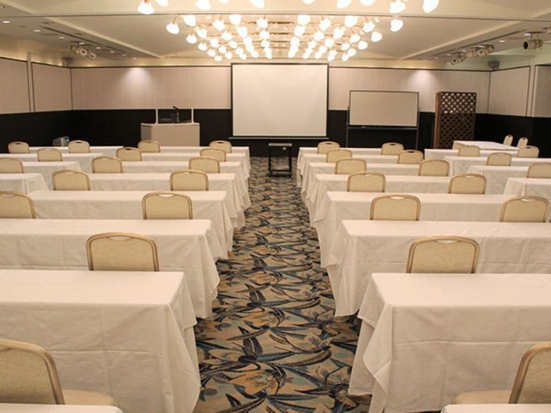 4F 中宴会場 平 安
シンプルな内装で、中規模な会議や講演会、ご宴会に最適です。