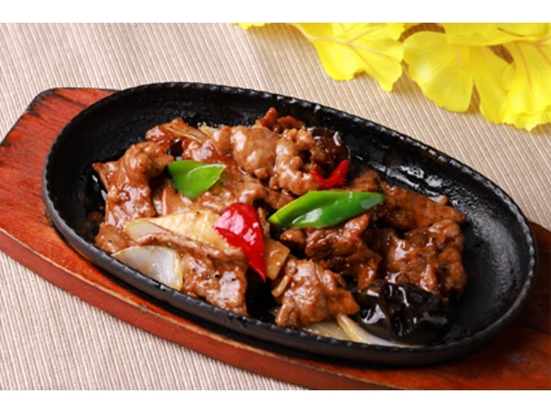 牛肉のオイスターソース炒め