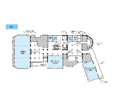 地下1階フロア図