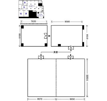 6Fの平面図です。