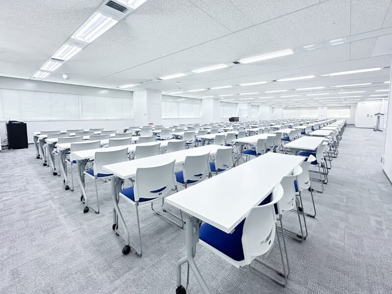 おすすめ用途：セミナー、イベント会場、展示会、学会、懇親会、社員研修、試験会場 等