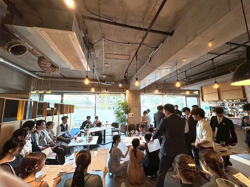 ☆… パーティー風景 …☆
企業パーティー、飲食がある同窓会や謝恩会、歓送迎会にもご利用頂いております。
