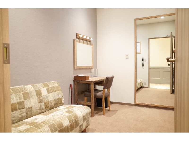 お控え室もご用意　※ご使用ご希望の場合はご相談ください