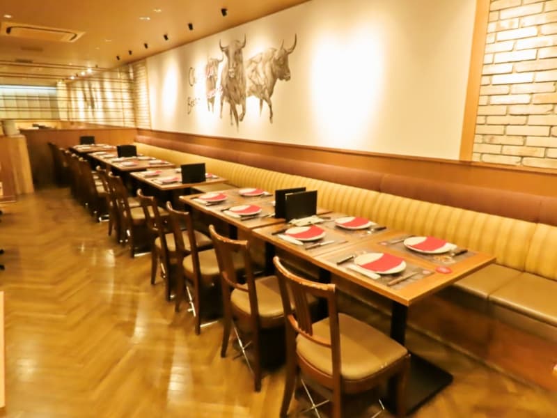 居心地の良い、清潔で快適な店内。