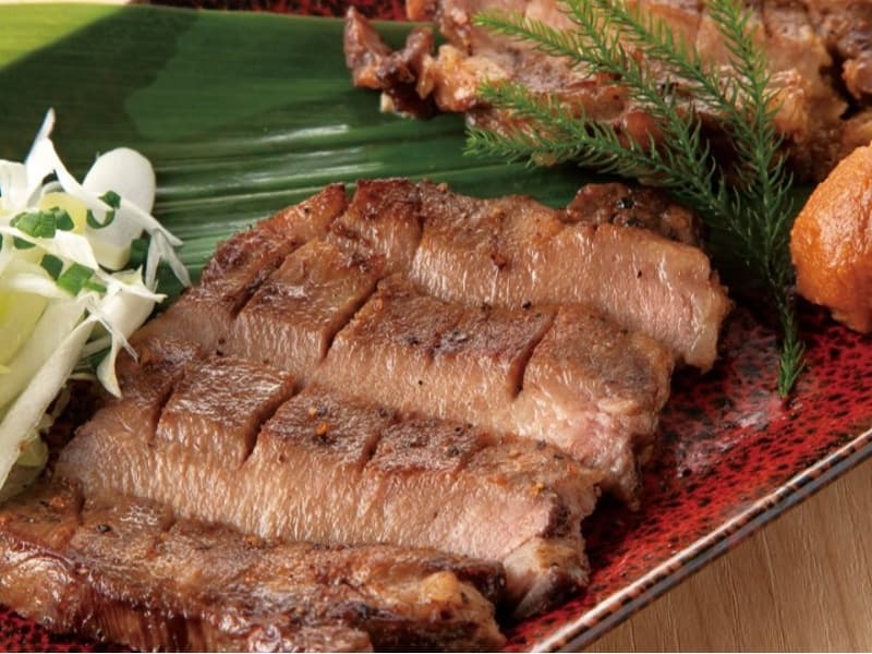 牛タンの炙り焼き