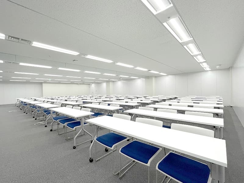おすすめ用途：セミナー、イベント会場、展示会、学会、懇親会、社員研修、試験会場 等