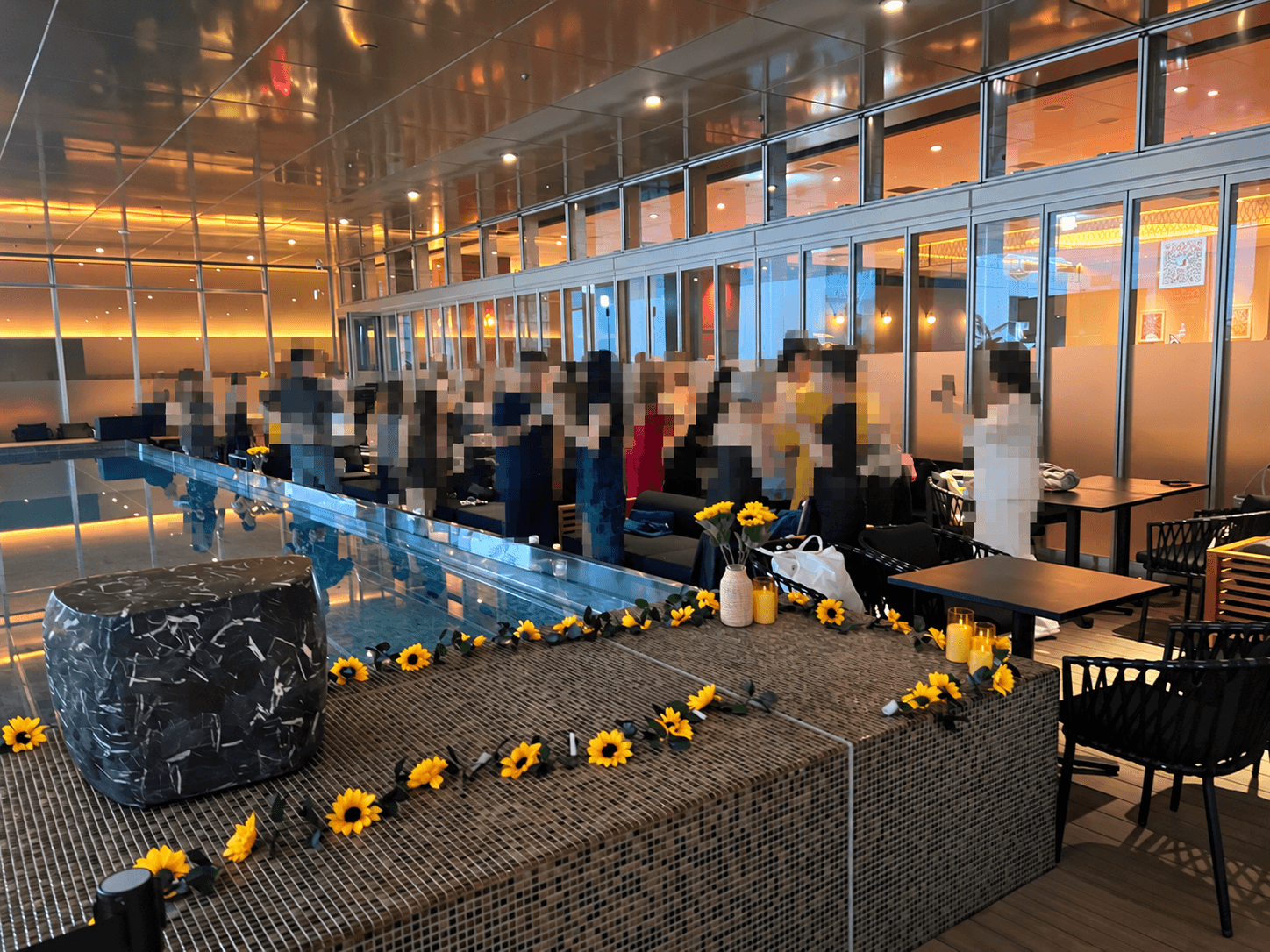 イベント演出例_X PLACE water terrace<歌舞伎町タワー5階>