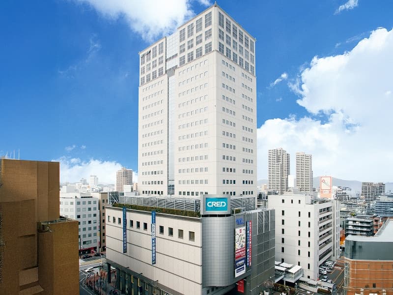 岡山市のランドマークである「NTTクレド岡山ビル」
最上階 21F・20F 会場施設