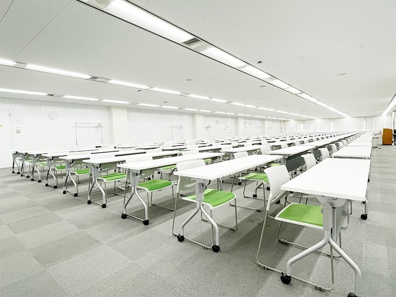 おすすめ用途：セミナー、イベント会場、展示会、学会、懇親会、社員研修、試験会場 等