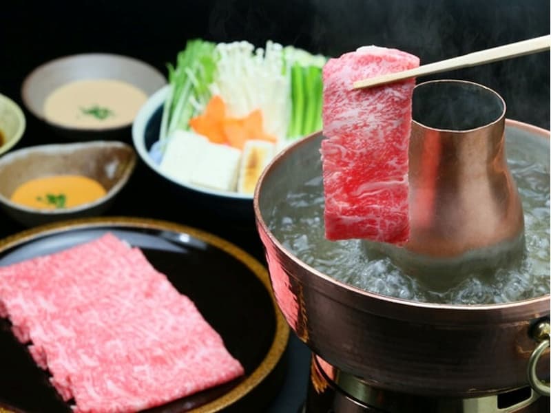 黒毛和牛しゃぶしゃぶ 